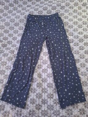 George Navy and White Star-Print Lounge Pants